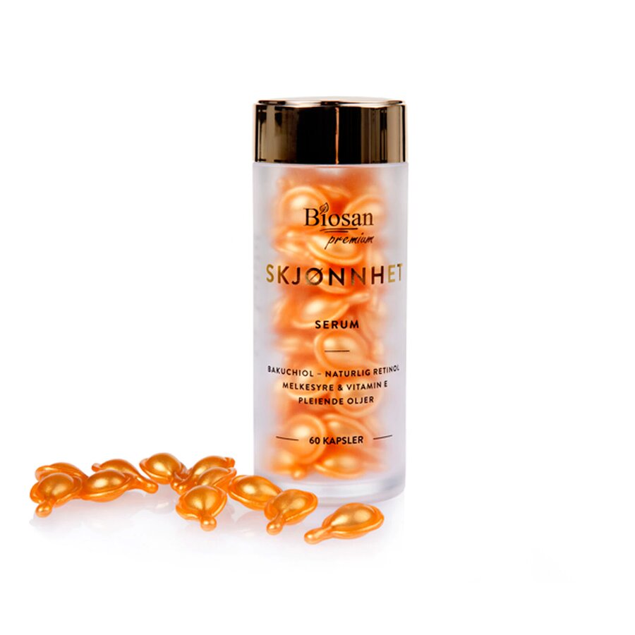 Biosan skjønnhet serum 60 kapsler