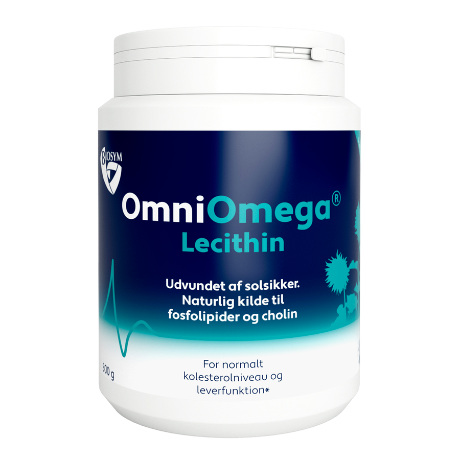 Biosym OmniOmega Lecithin Solsikke 300 g