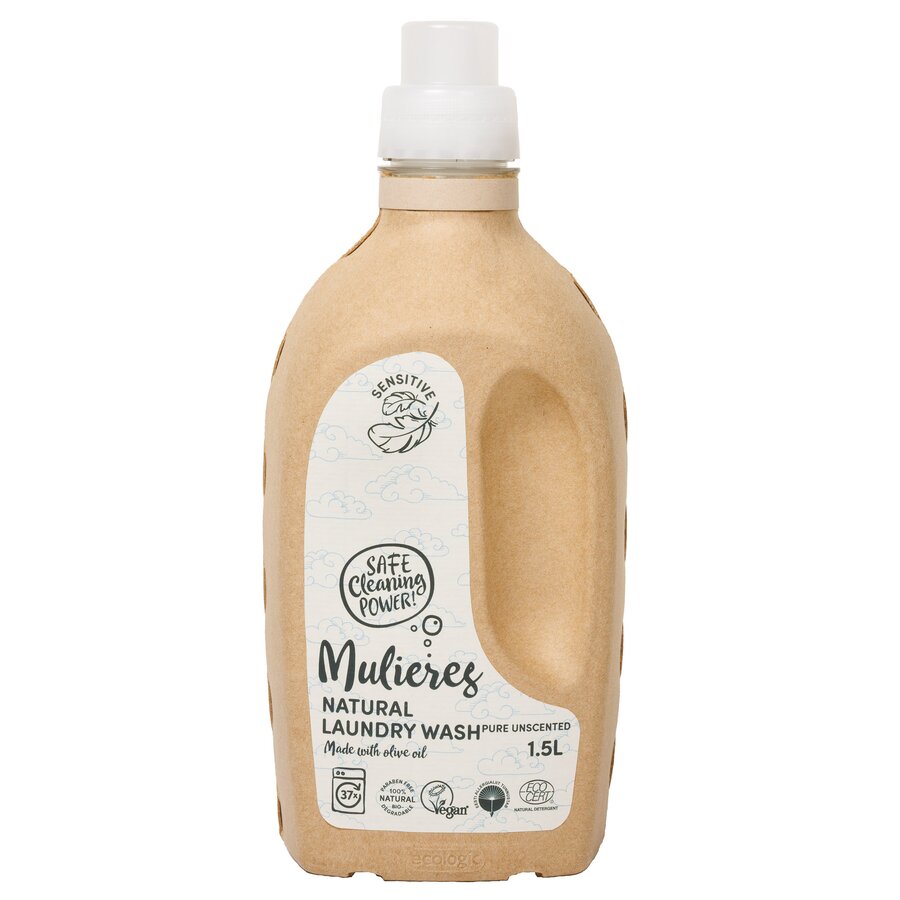 Mulieres naturlig vaskemiddel uten duft 1,5l