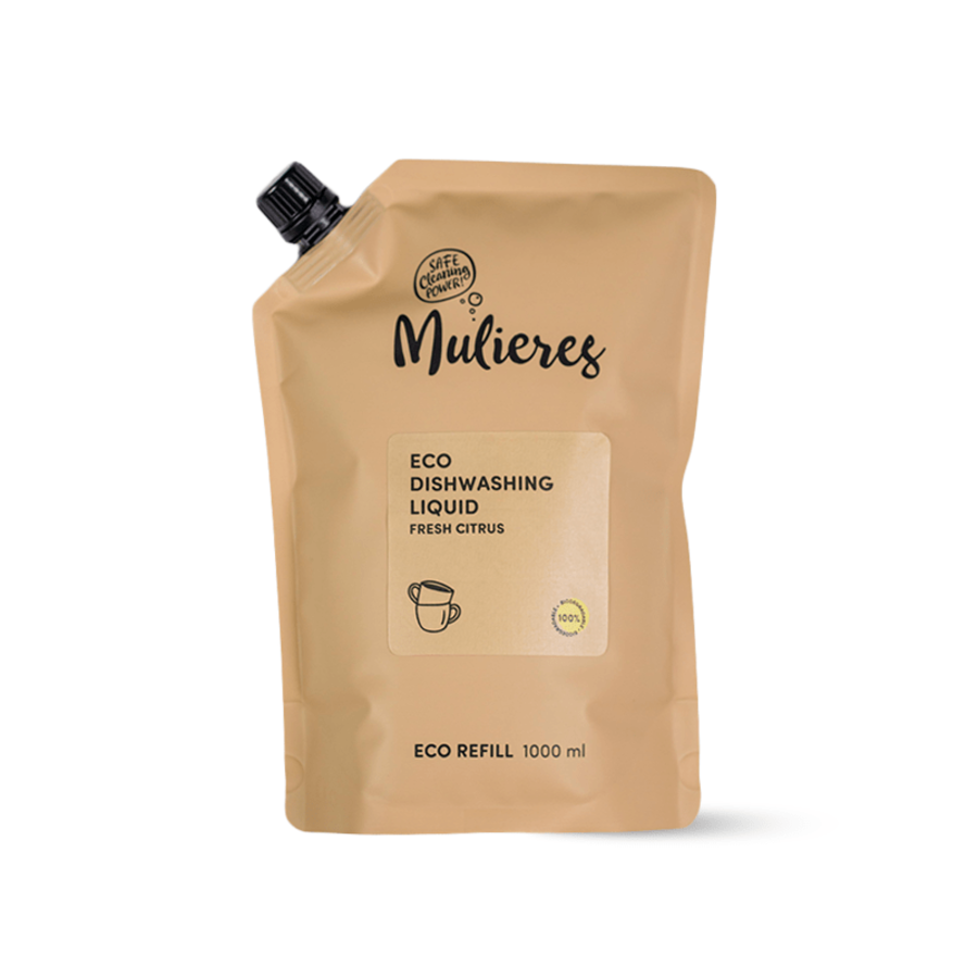 Mulieres eco oppvaskmiddel frisk sitrus 1L