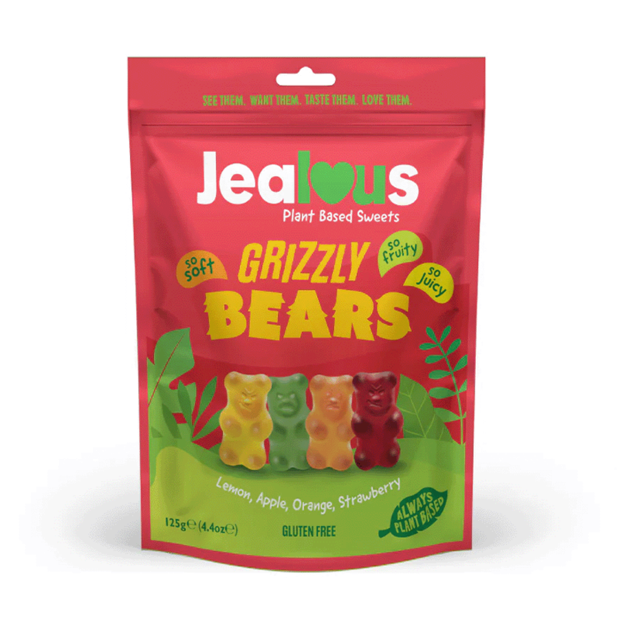 Jealous Sweets grizzly bears 125 g
