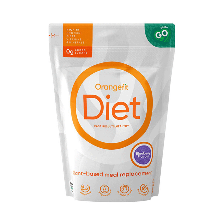 Orangefit Måltidserstatter Blåbær 325gr