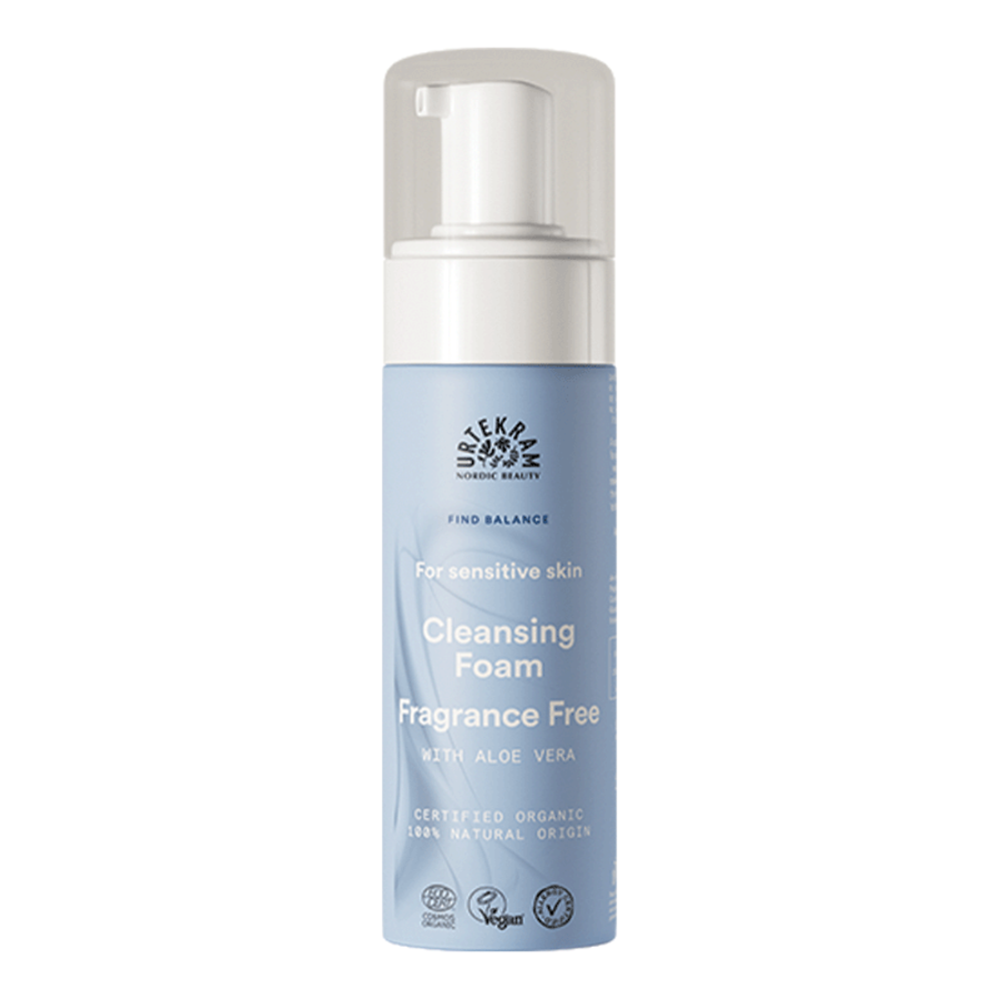 Urtekram Fragrance Free Cleansing Foam 150ml