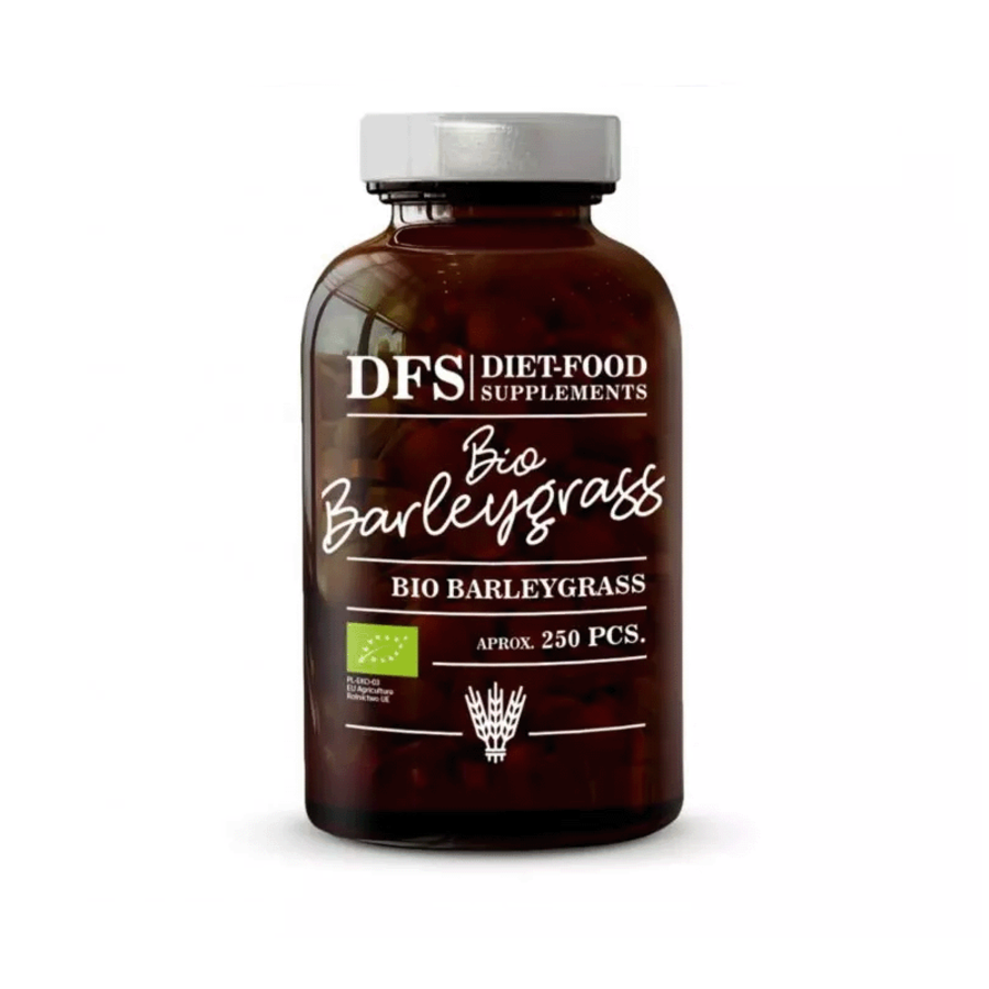 Diet food bygg gress tabletter 250 stk