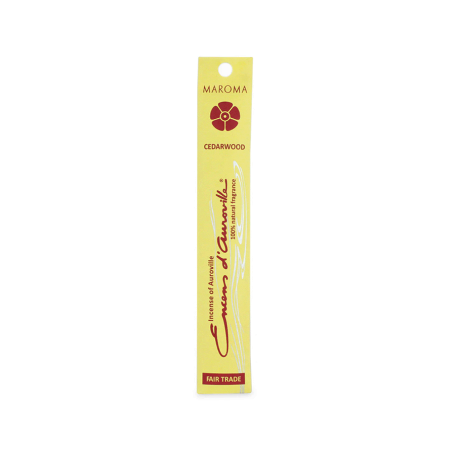 Maroma røkelse cedarwood 10 pinner