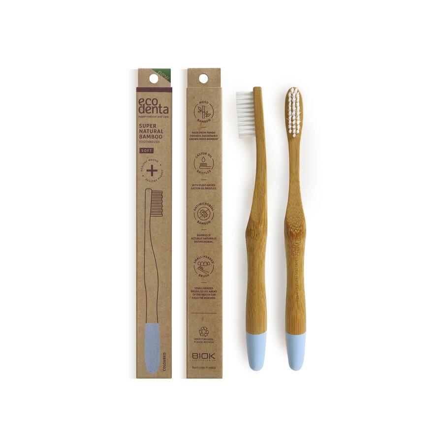 Ecodenta Tannkost Bambus Medium