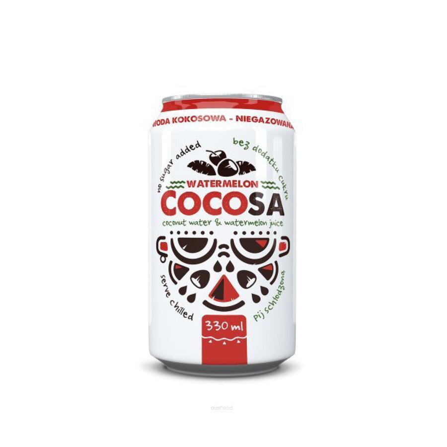 Diet Food Kokosvann Vannmelon 330 ml