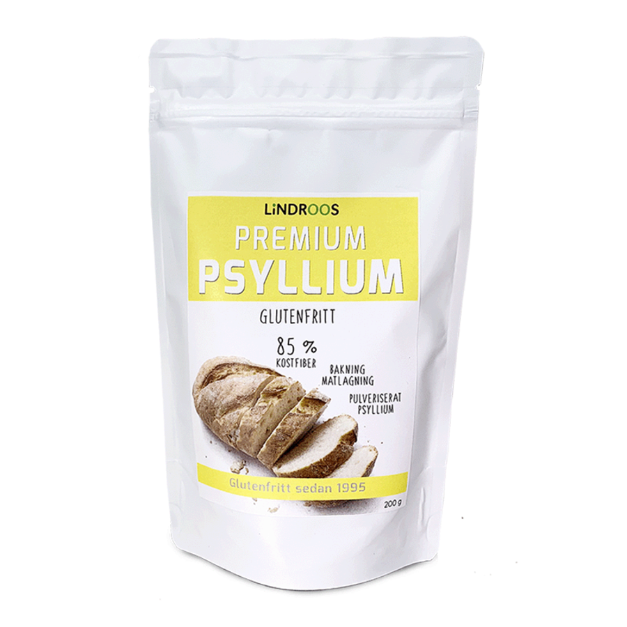 Lindroos psyllium 85 % kostfiber 200 g
