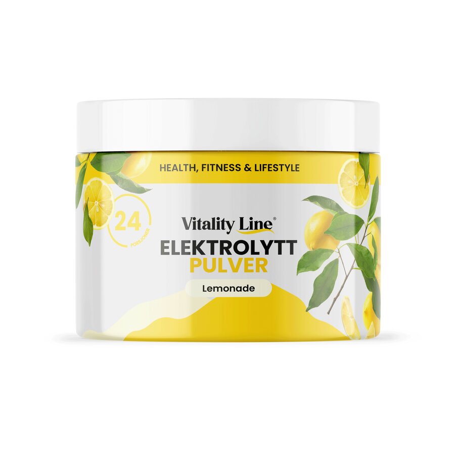 Vitality line elektrolyttpulver lemonade 120 g