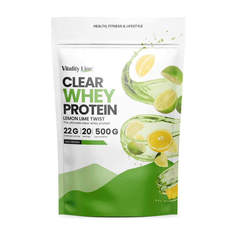 Vitality Line Sport clear whey lemon lime twist 500 g