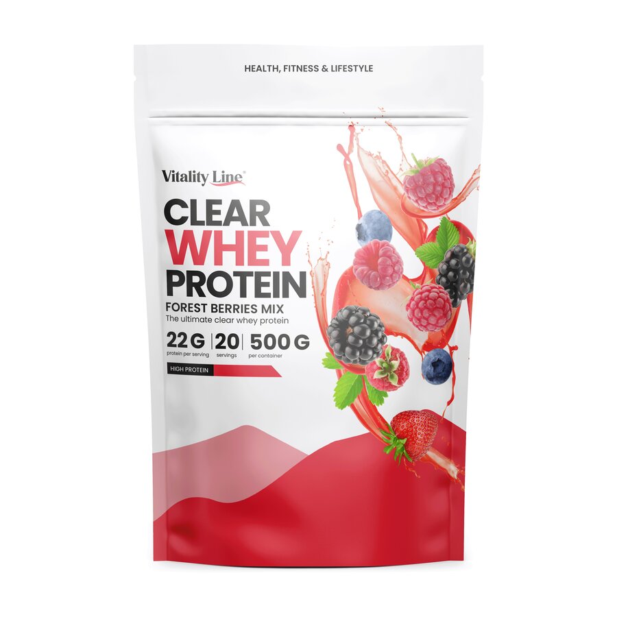 Vitality Line Sport clear whey forest berries mix 500 g