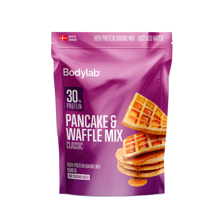 Bodylab pancake & waffle mix classic 500 g