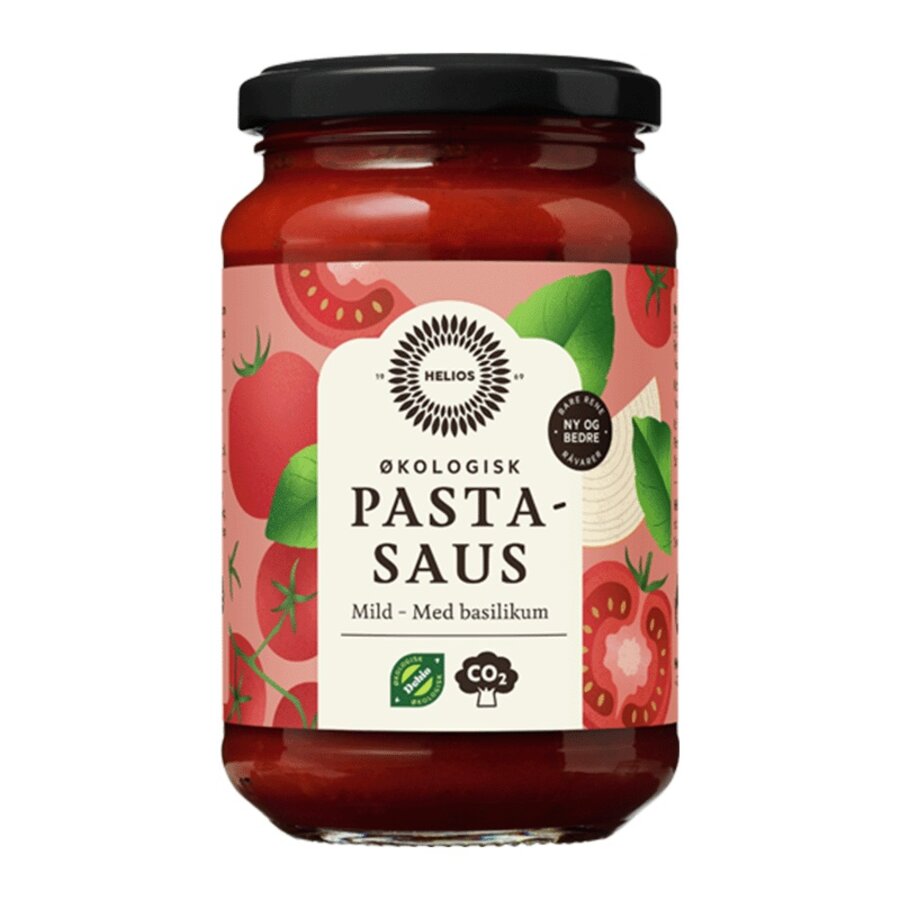 Helios Pastasaus Mild med Basilikum 340 gram
