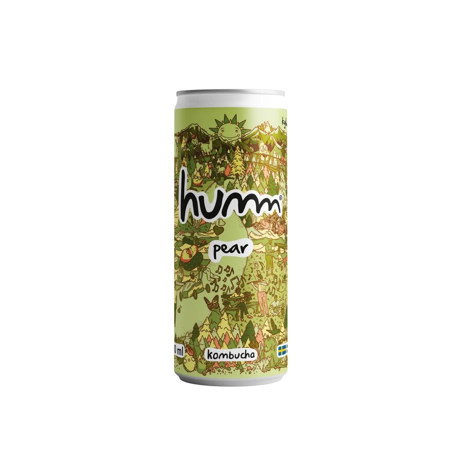 Humm Kombucha Pear 330ml