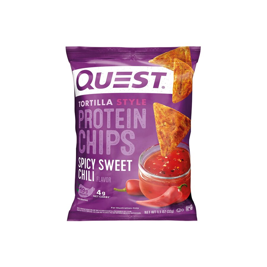 Quest Protein Tortilla Chips Spicy Sweet Chili 32 g