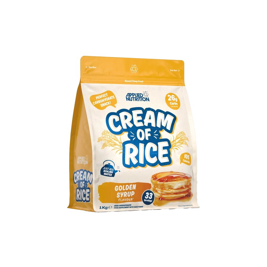 Applied Nutrition cream of rice golden syrup 1kg
