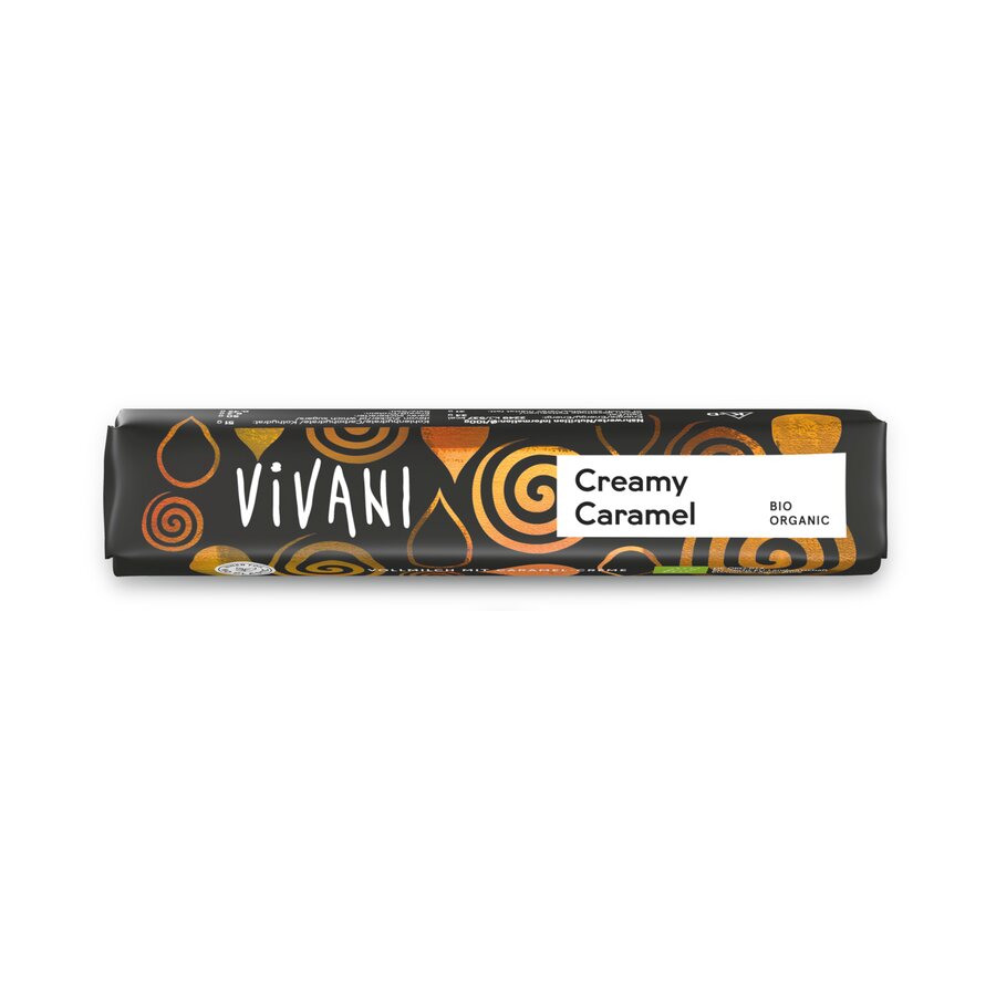 Vivani kremet karamell riegel 40 gr øko