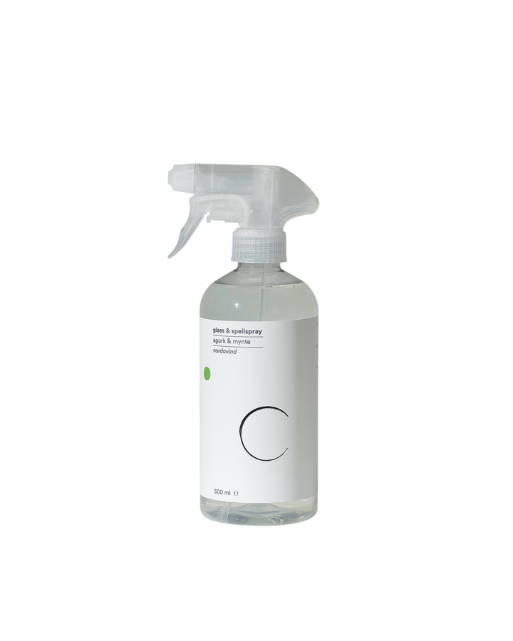 C soaps glass & speilspray agurk og mynte 500 ml