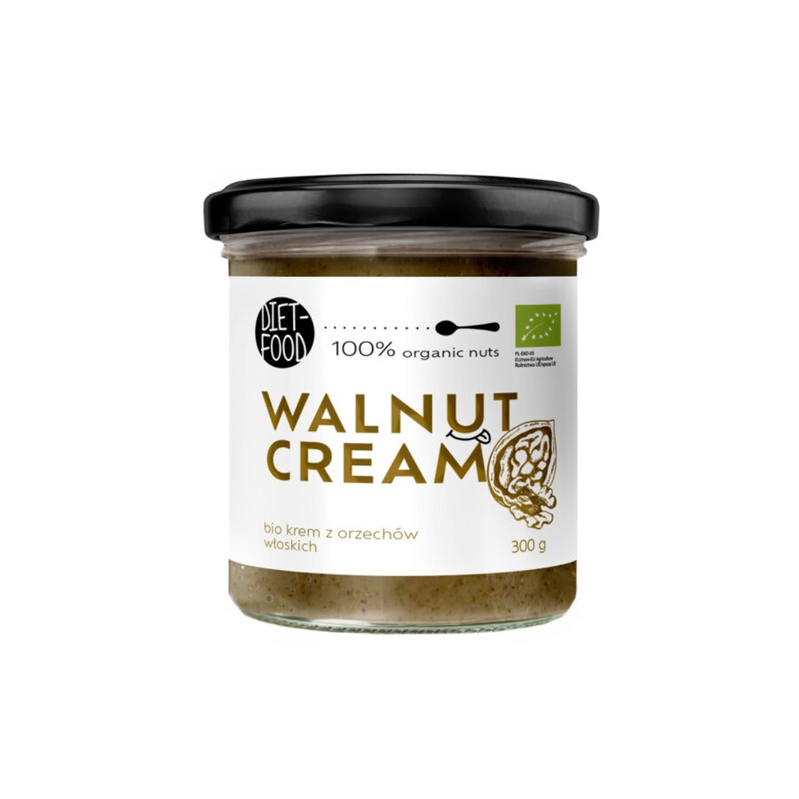 Diet Food Bio Valnøttkrem 300 g