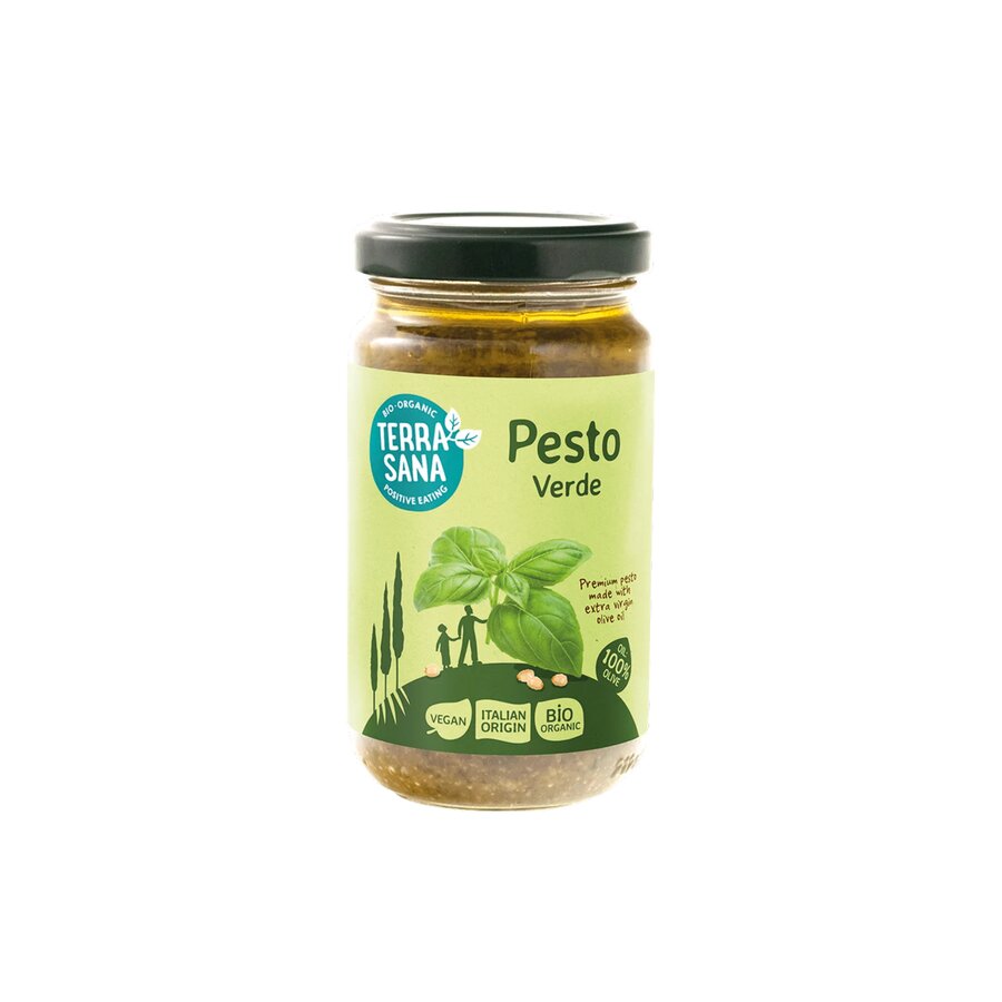 TerraSana pesto verde grønn 180 g