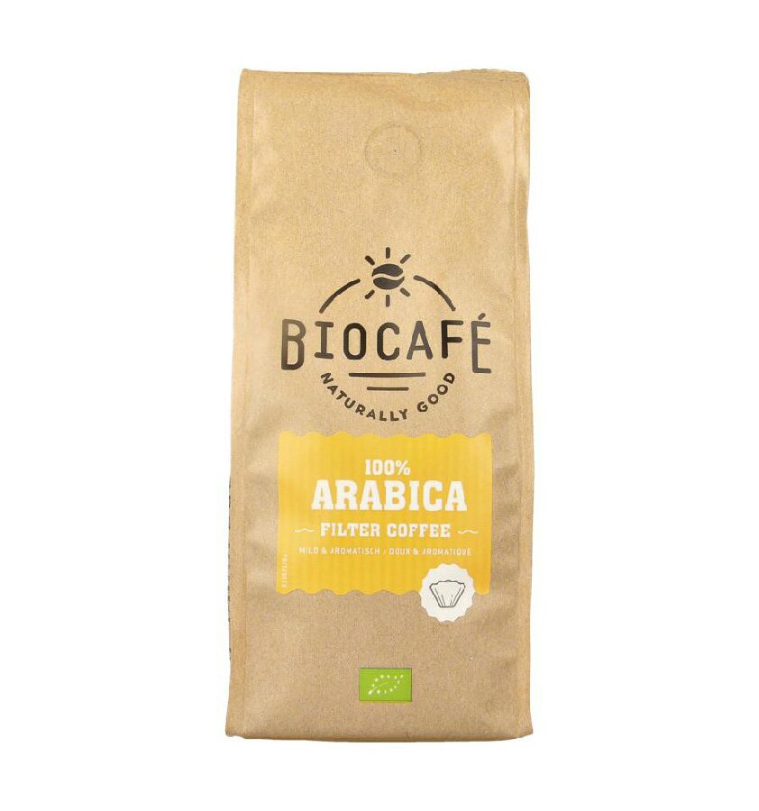 Biocafe Arabica filter 500 gr øko