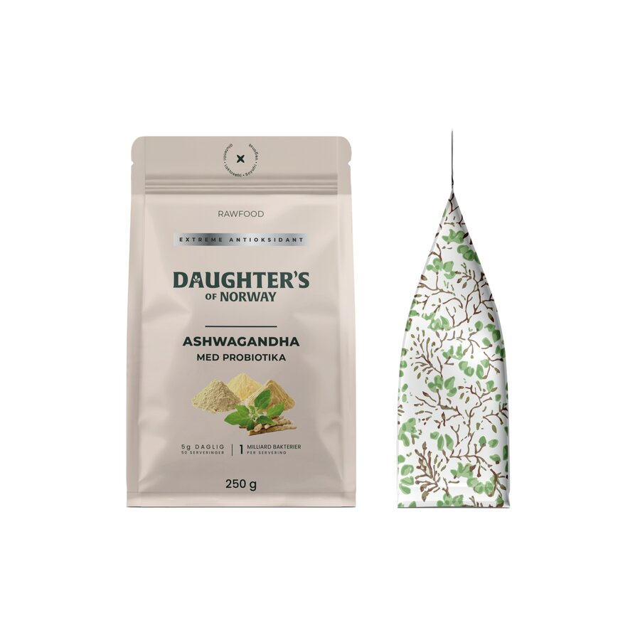 Daughter's Of Norway Premium Ashwagandha med probiotika 250 g