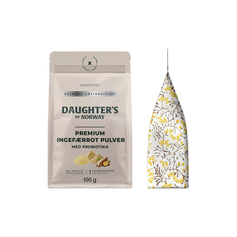 Daughter's Of Norway Premium Ingefær 100 g
