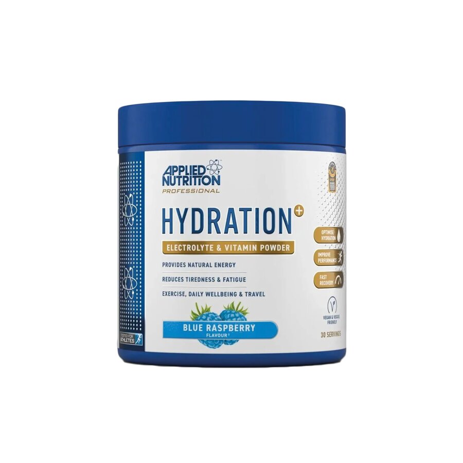 Applied Nutrition Kosttilskudd Hydrering+ blå bringebær 240 g