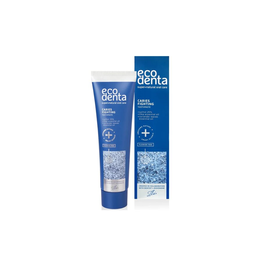 Ecodenta caries fighting tannkrem med xylitol 100 ml