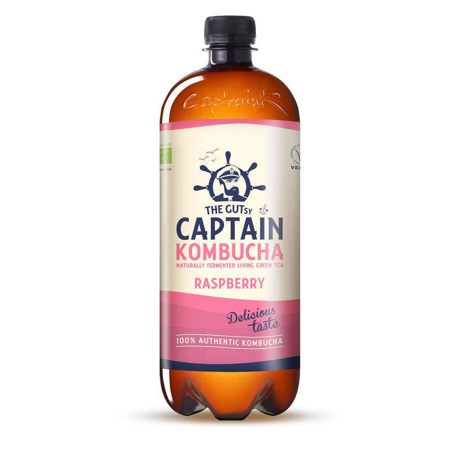 Captain Kombucha california raspberry 1 L