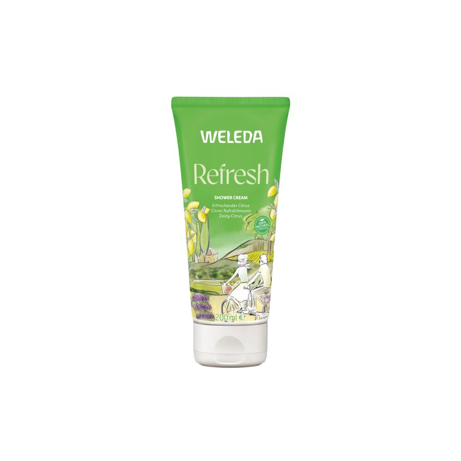 Weleda Refresh dusjkrem sitrus 200 ml