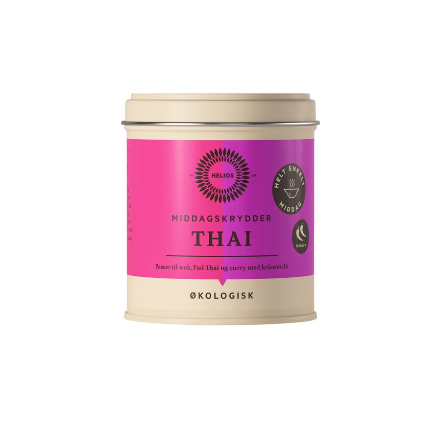 Helios økologisk thai middagskrydder 80 g