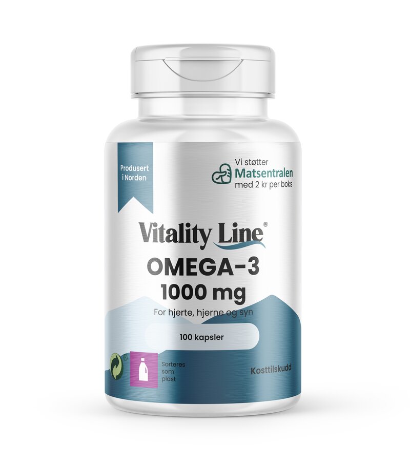 Vitality Line Omega 3 1000mg 100 kaps