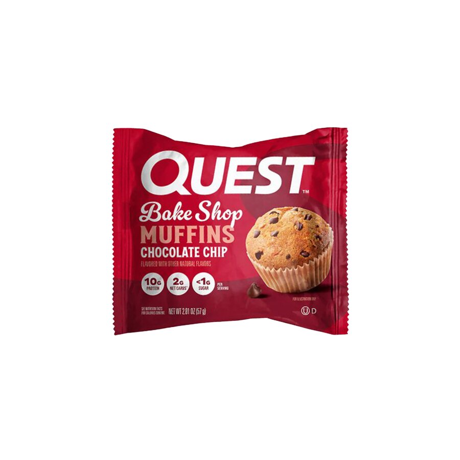 Quest Protein Bakeshop muffins med sjokoladebiter 57 g
