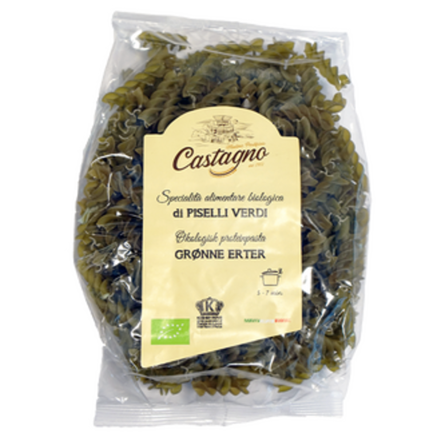 Castagno proteinpasta av grønne erter 250 g