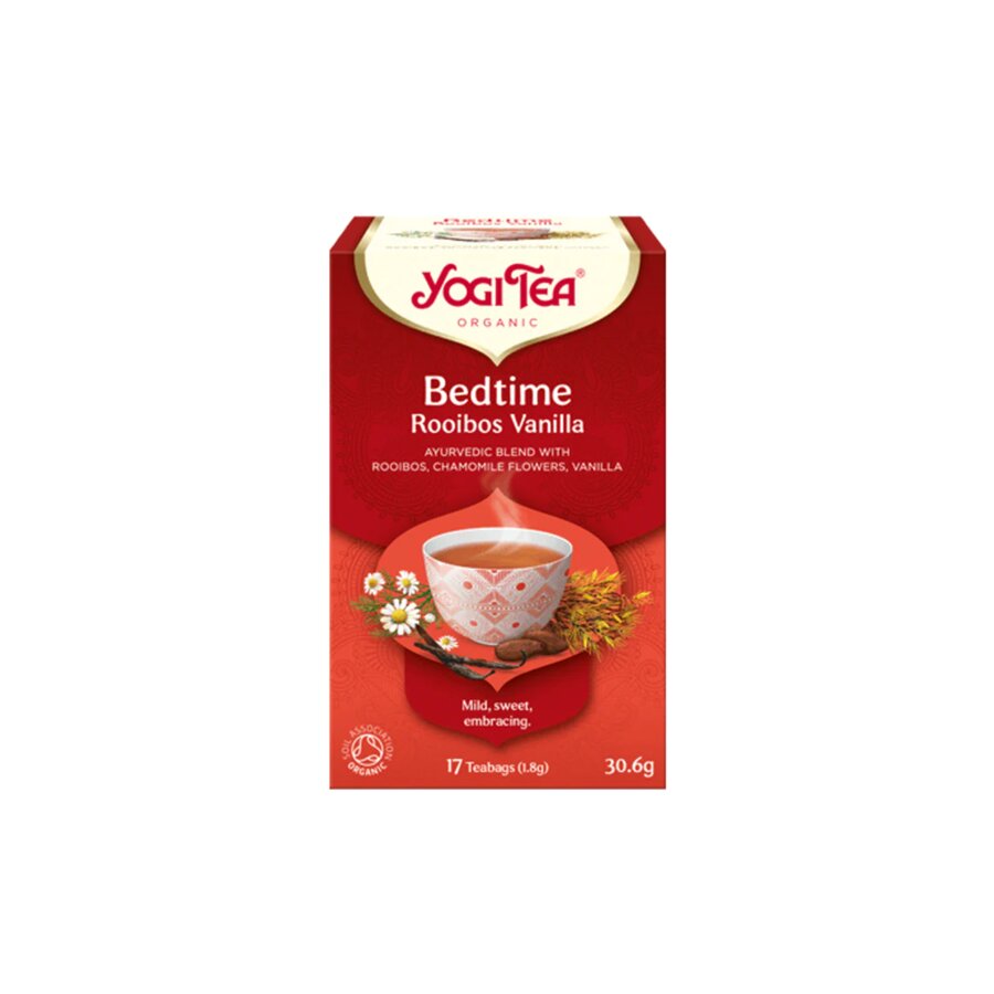 Yogi Tea bedtime rooibos vanilla 17 poser