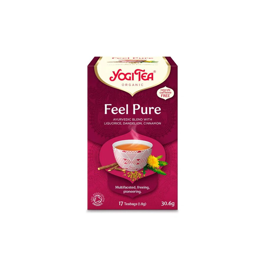 Yogi Tea feel pure 17 poser