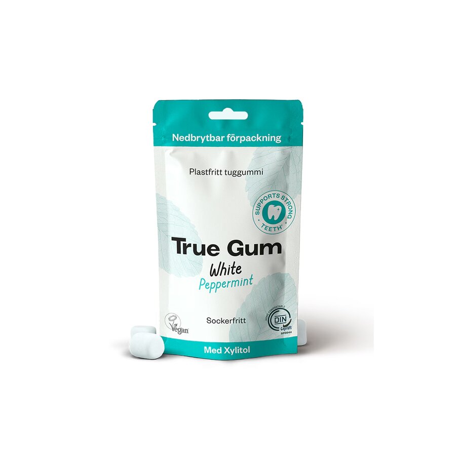 True Gum white tyggegummi