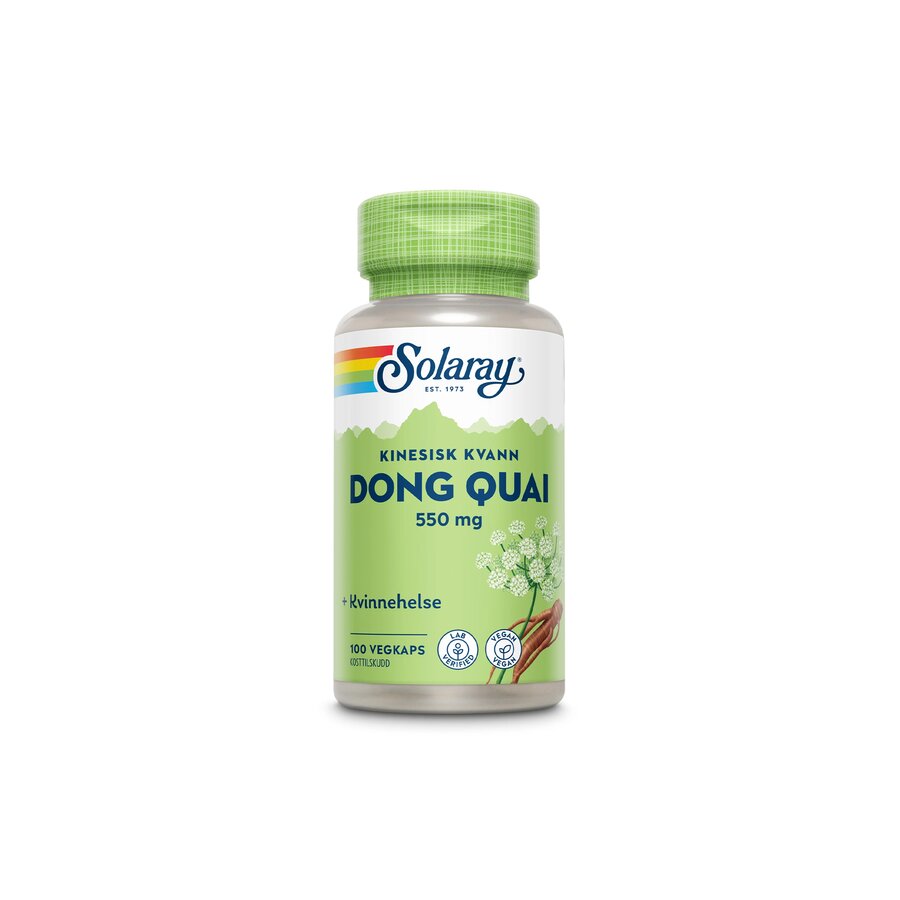Solaray qvide dong quai 100 kapsler