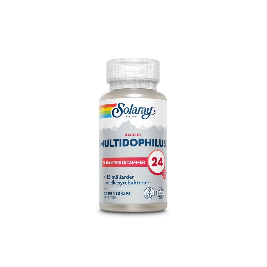 Solaray multidophilus 24 60 kapsler