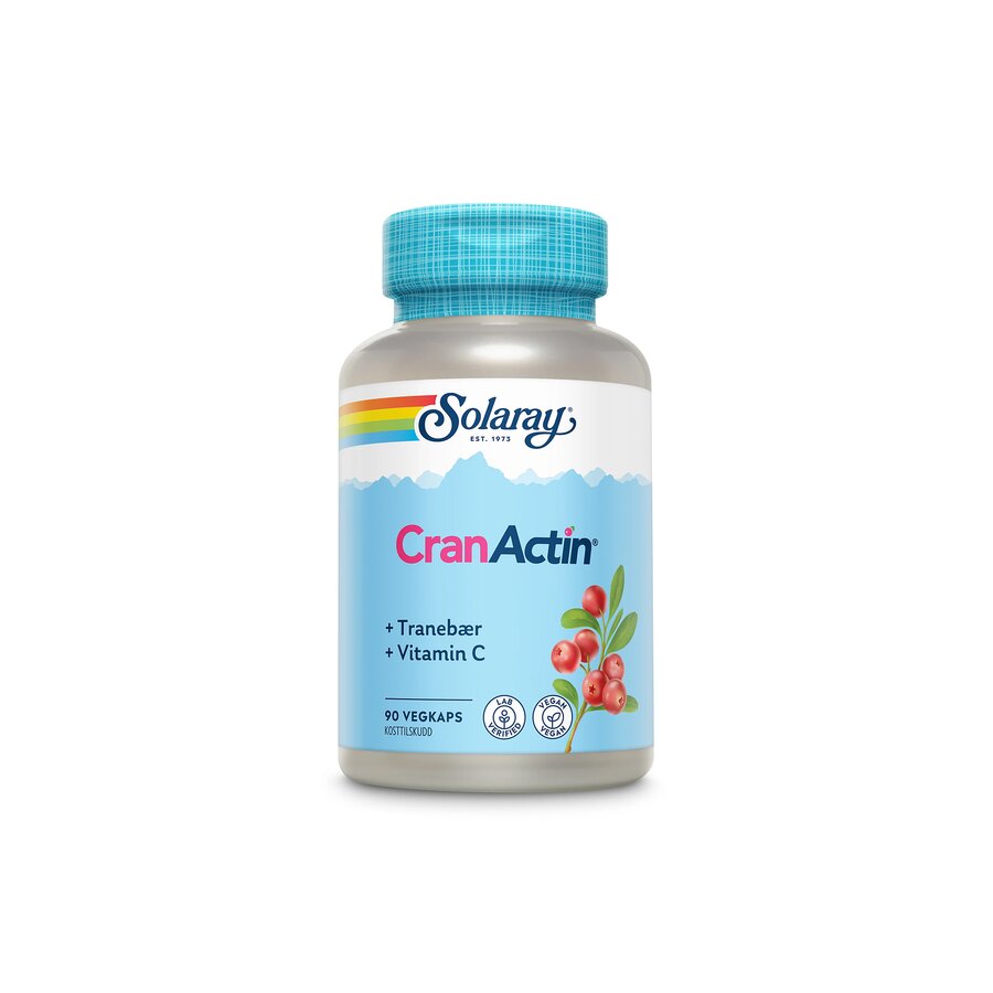 Solaray cranactin 400 mg 90 kapsler