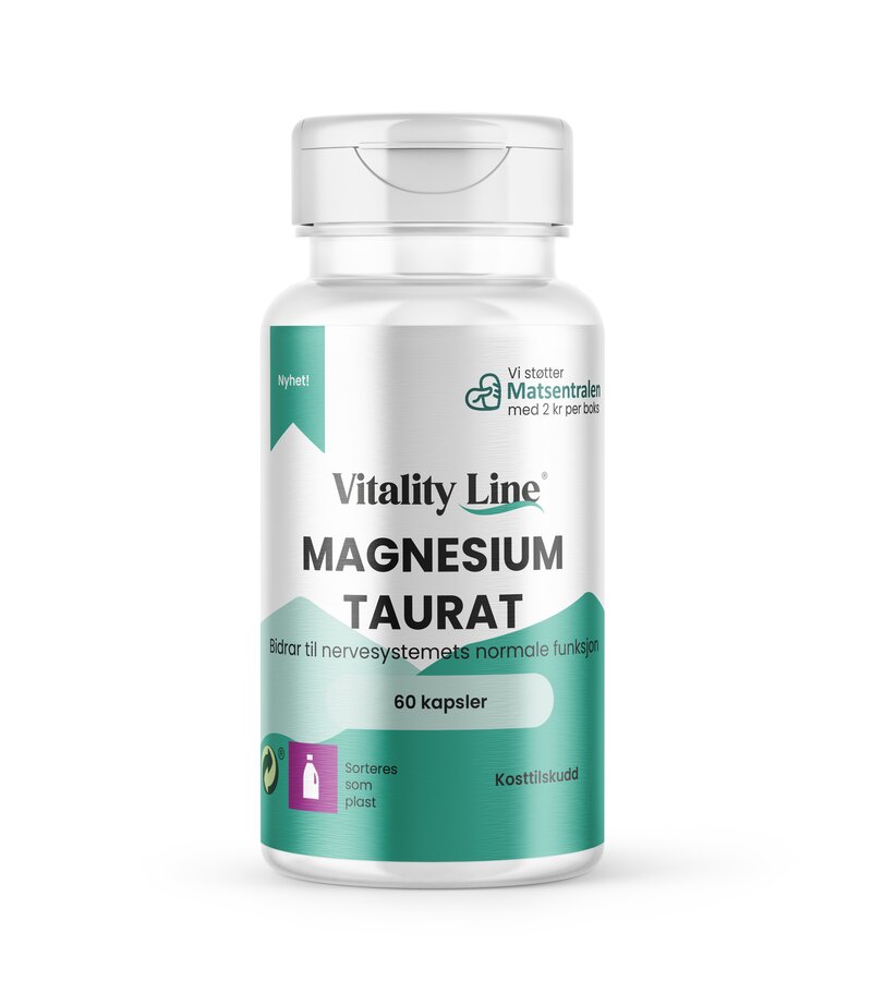 Vitality Line magnesium taurat 60 kap