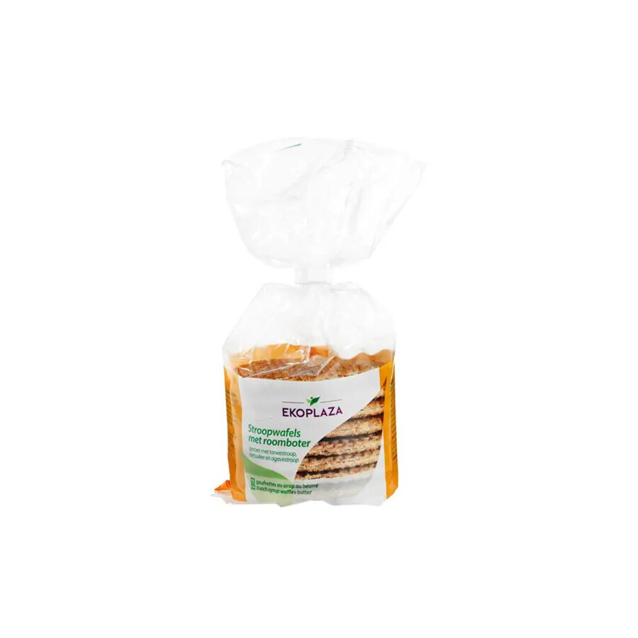 Ekoplaza karamellfylte vaffelkjeks 240 g