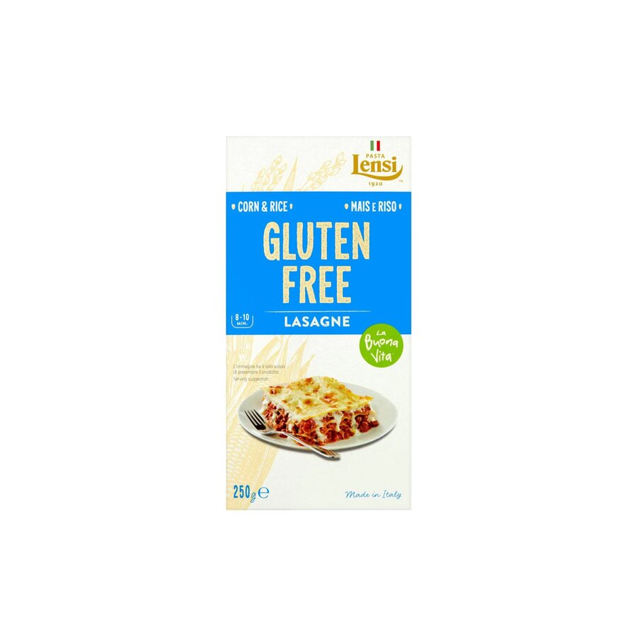 Pasta Lensi glutenfri lasagneplater 250 gr