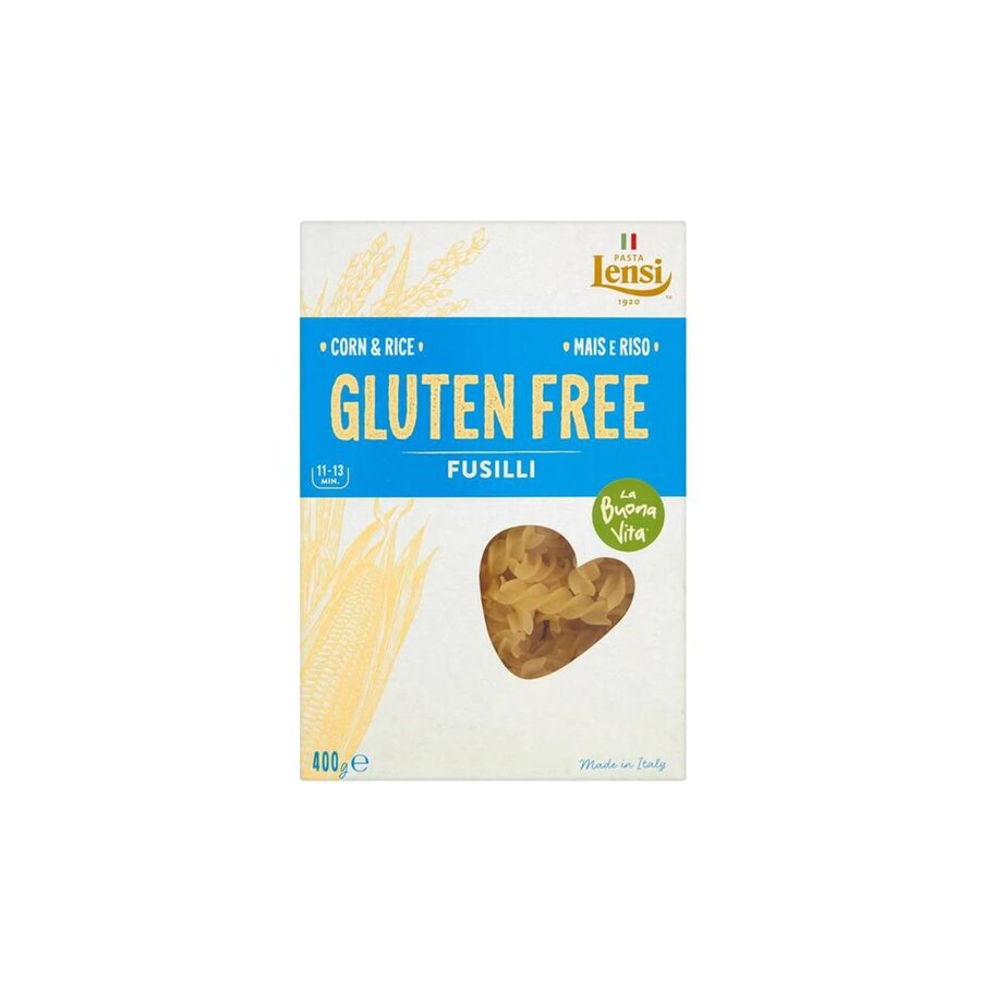 Pasta Lensi glutenfri fusilli 400 gr
