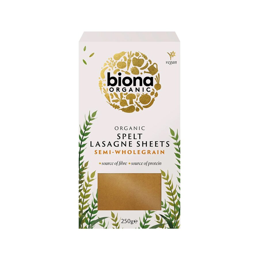 Biona lasagneplater spelt 250 gr