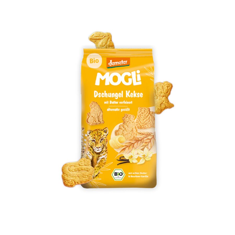 Mogli jungelkjeks med vanilje 125 g