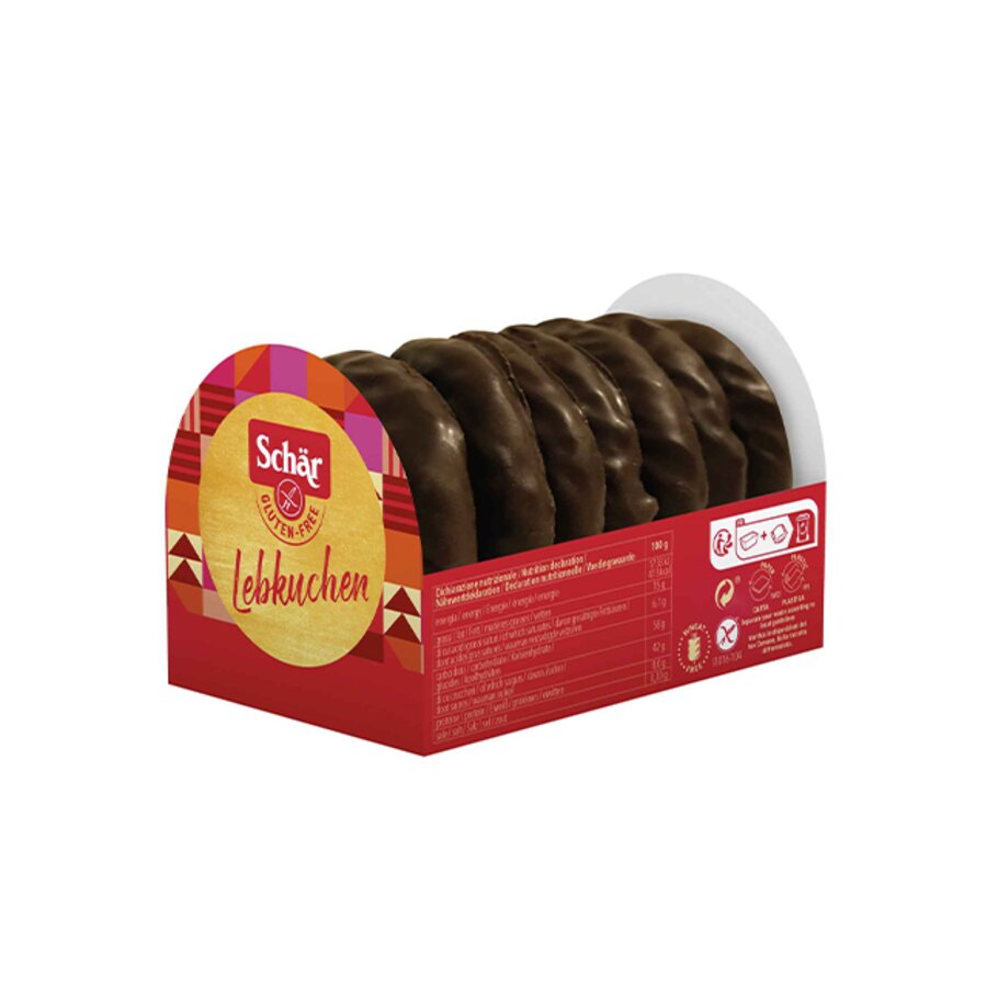 Schar Lebkuchen glutenfri pepperkaker med sjokolade 200g