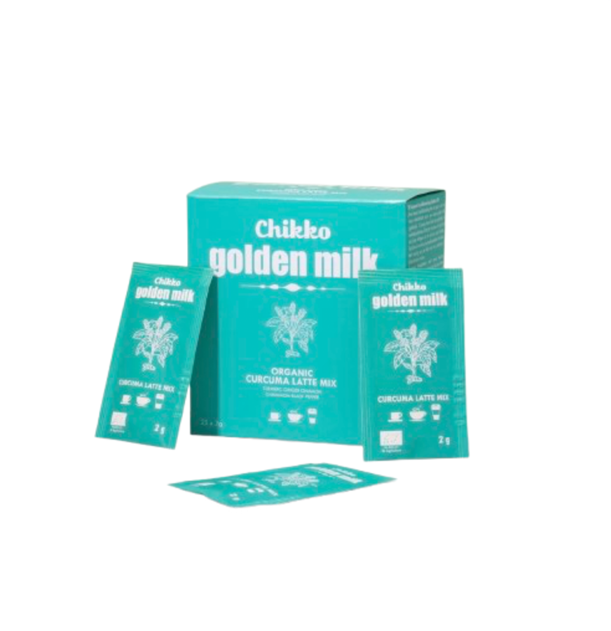 Chikko golden milk gurkemeie latte mix 25x2 g