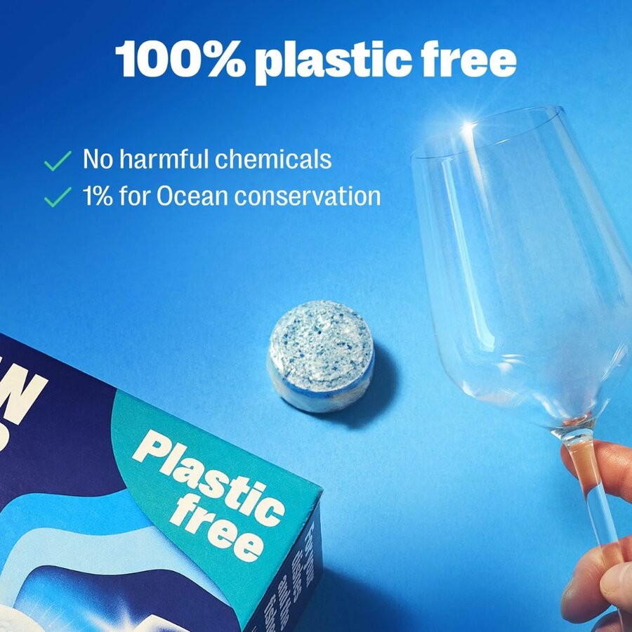OceanSaver plastfrie oppvasktabletter 30 stk